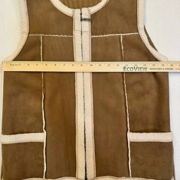 Carolyn Taylor By Design Leather Vest - Picture 5 of 7